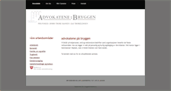Desktop Screenshot of bryggeadvokatene.no